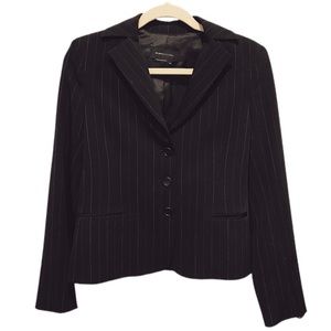 BCBG MaxAzria striped suit jacket